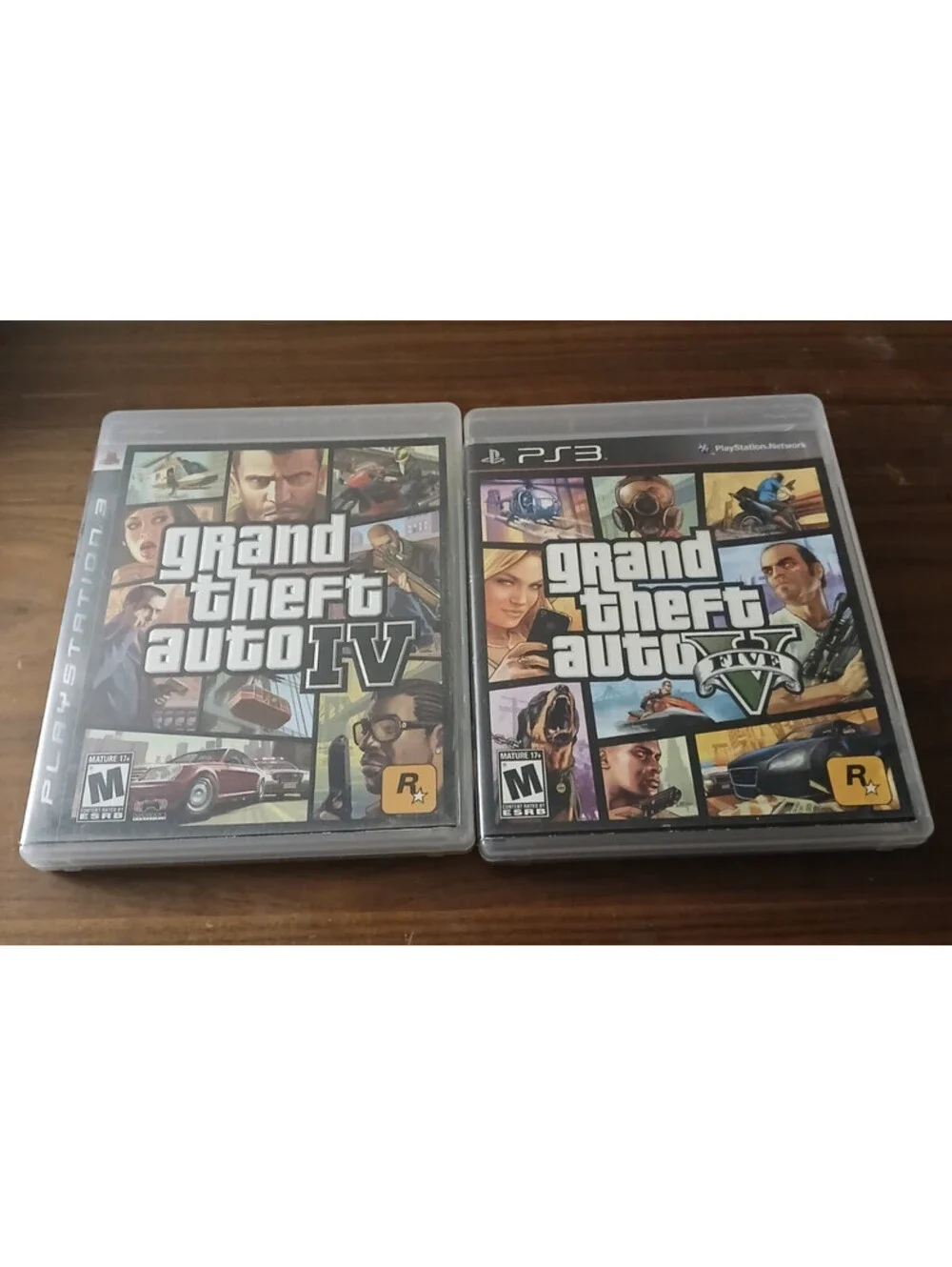 Grand Theft Auto IV & V (PlayStation 3) Bundle